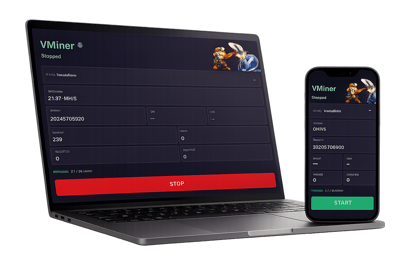 VMiner screenshot
